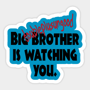 Big Brother 1984 Orwell Sticker